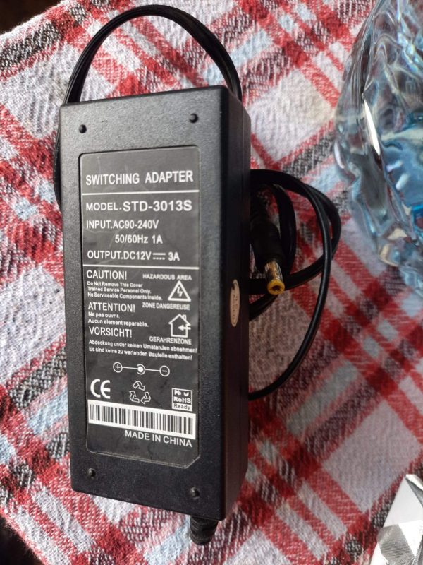 Switching Adapter DC 12V 3A - STD-3013 S