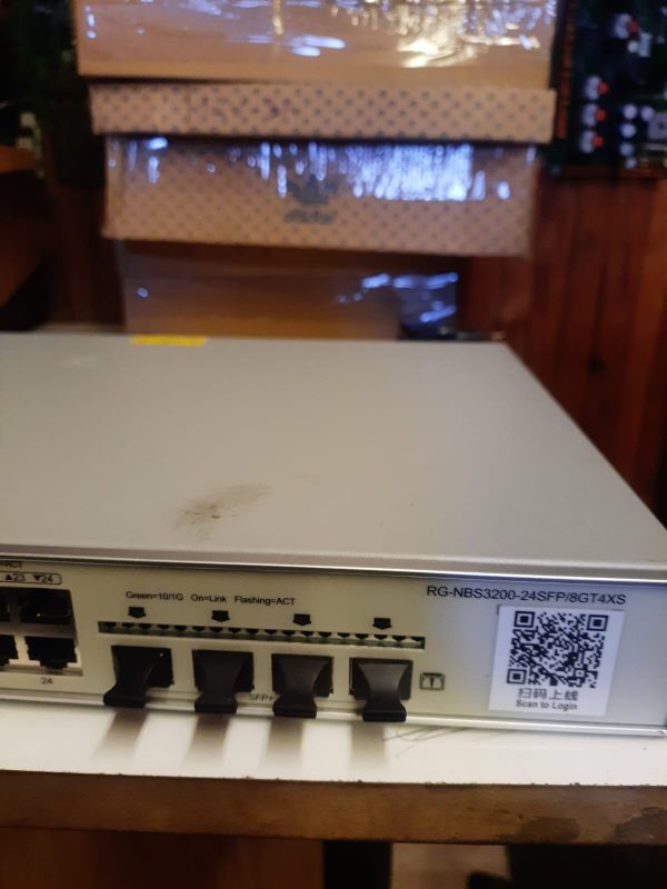Ruijie Reyee RG-NBS3200-24SFP8GT4XS 24 Port Gigabit Switch