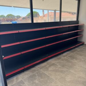 Petshop Züccaciye ve Market İçin Duvar Reyon Rafı – 95x40x225 cm