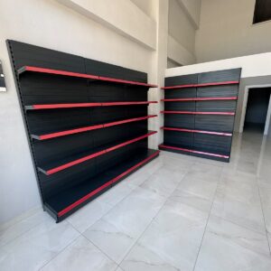 Bakkal ve Süpermarket Duvar Raf Ünitesi – 95x40x225 cm